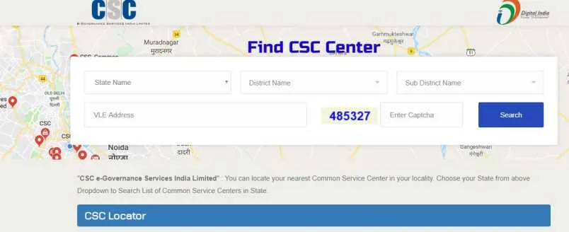 CSC-center-locator-to-apply-नए-राशन-कार्ड-2020